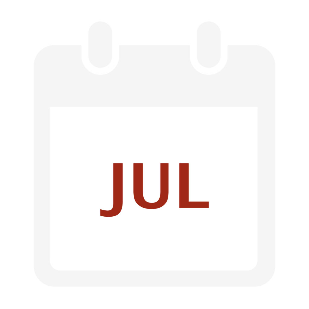 Calendar Icon for July