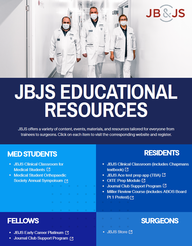 jbjs educational resources